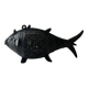 Poisson en bronze art tribal indien