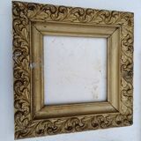 3 19th century gilded frames Wood and Stuk