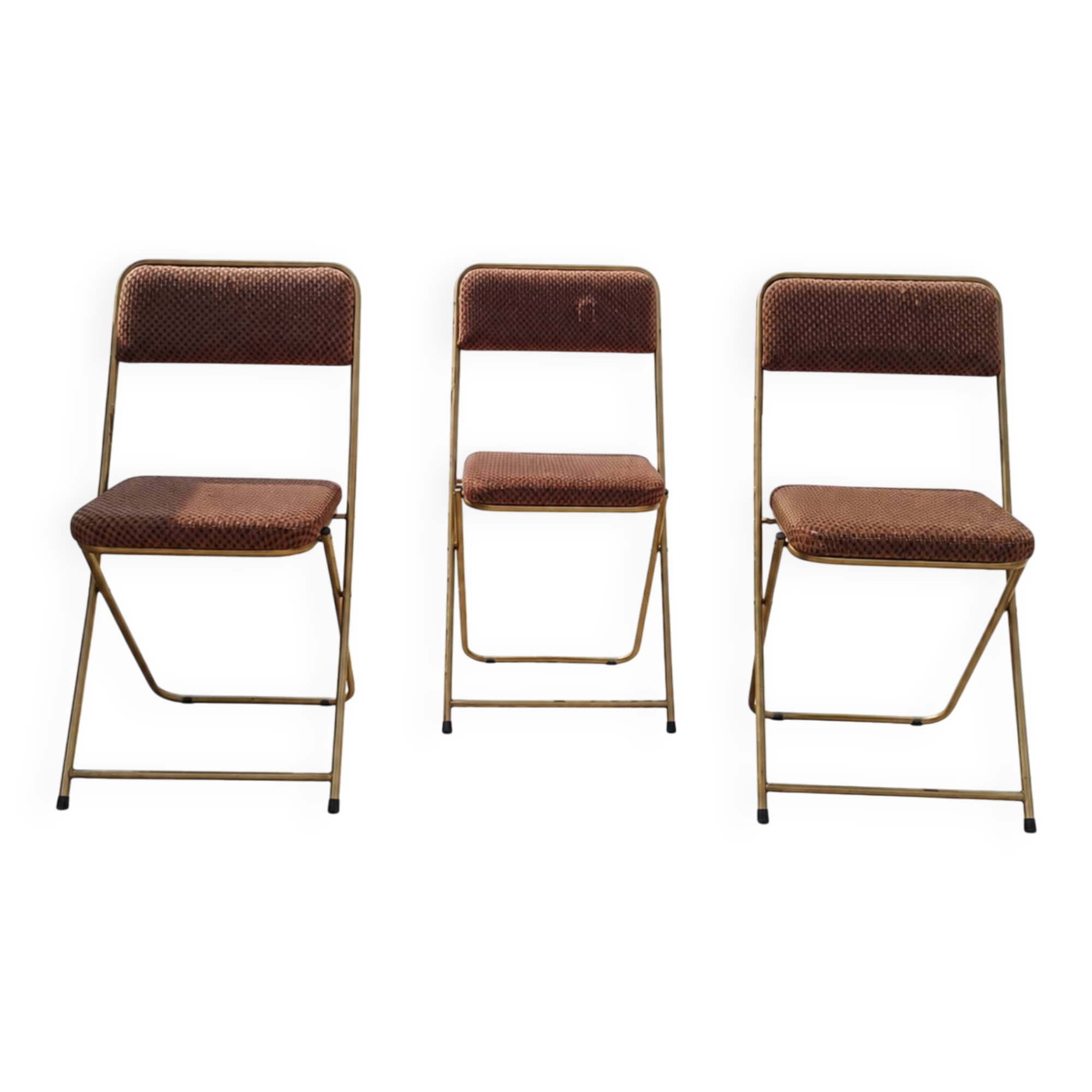 Lot de 3 chaises Lafuma pliantes vintage