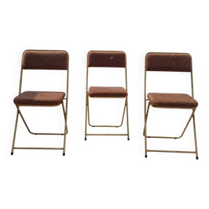 Lot de 3 chaises Lafuma - pliantes