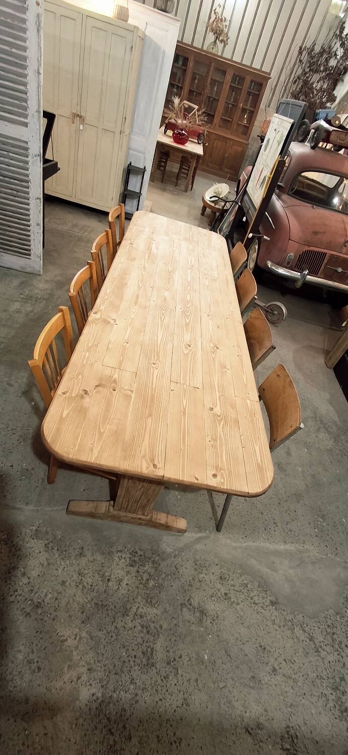 Grande table bistrot