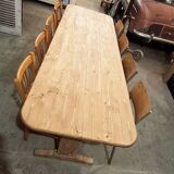 Grande table bistrot