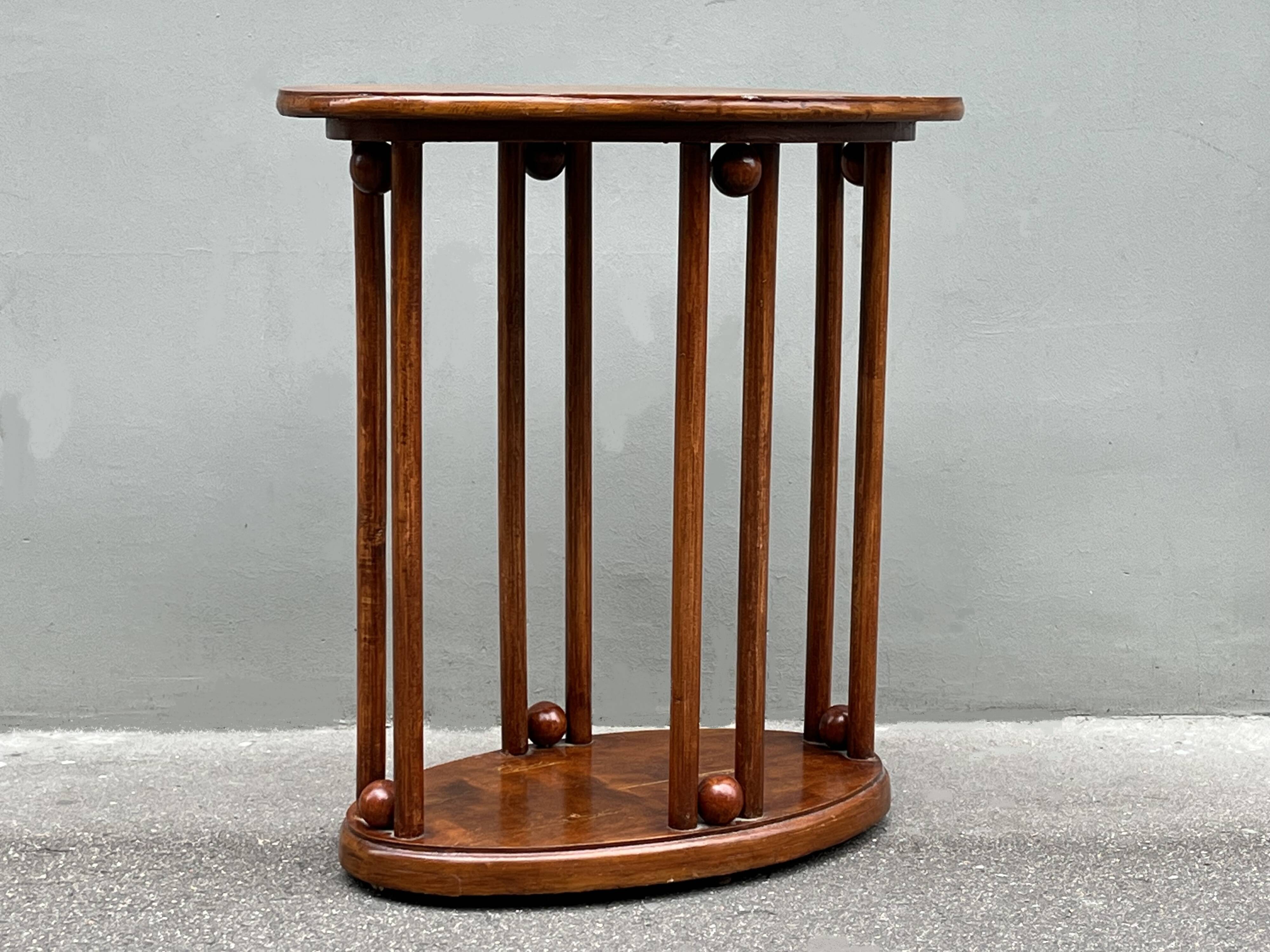 Josef Hoffmann Art Nouveau pedestal table
