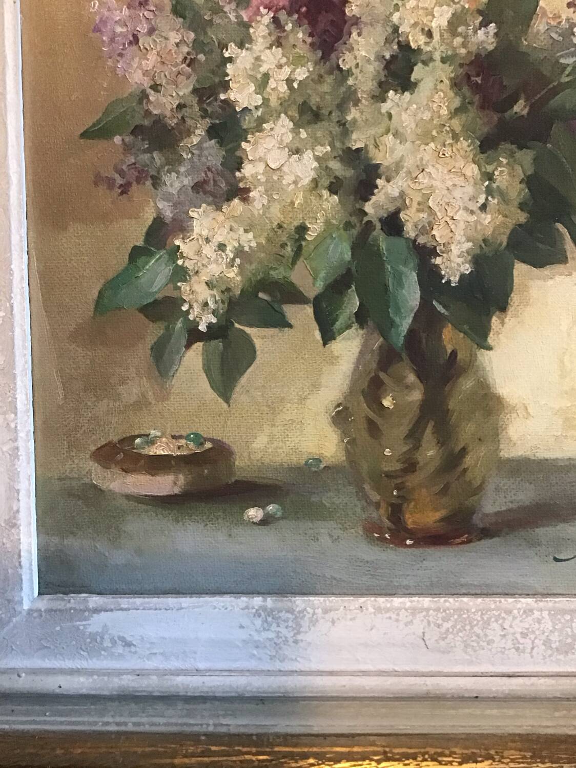 Peinture fleurs
