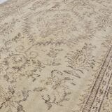 Tapis Oushak beige