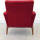 DANISH DESIGN ARMCHAIR IN WOOL & TEAK WOOD, 1970S