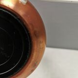 Copper table lamp, designed by Jo Hammerborg for Fog&Mørup Denmark in 1972. Model Orient
