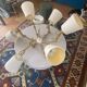 Lustre scandinave avec bras articulés