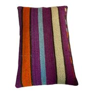 Housse de coussin vintage turque faite à la main, 30 x 50 cm