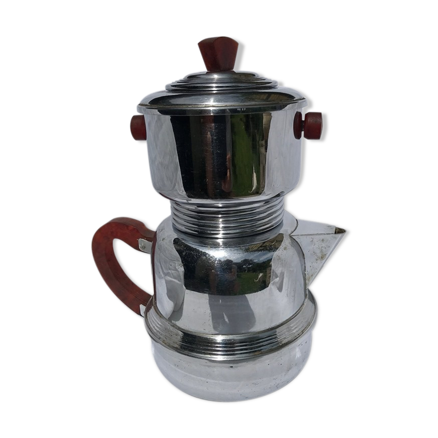 Old art deco coffee maker