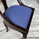 Set of 4 Eric Maville gondola chairs 1980