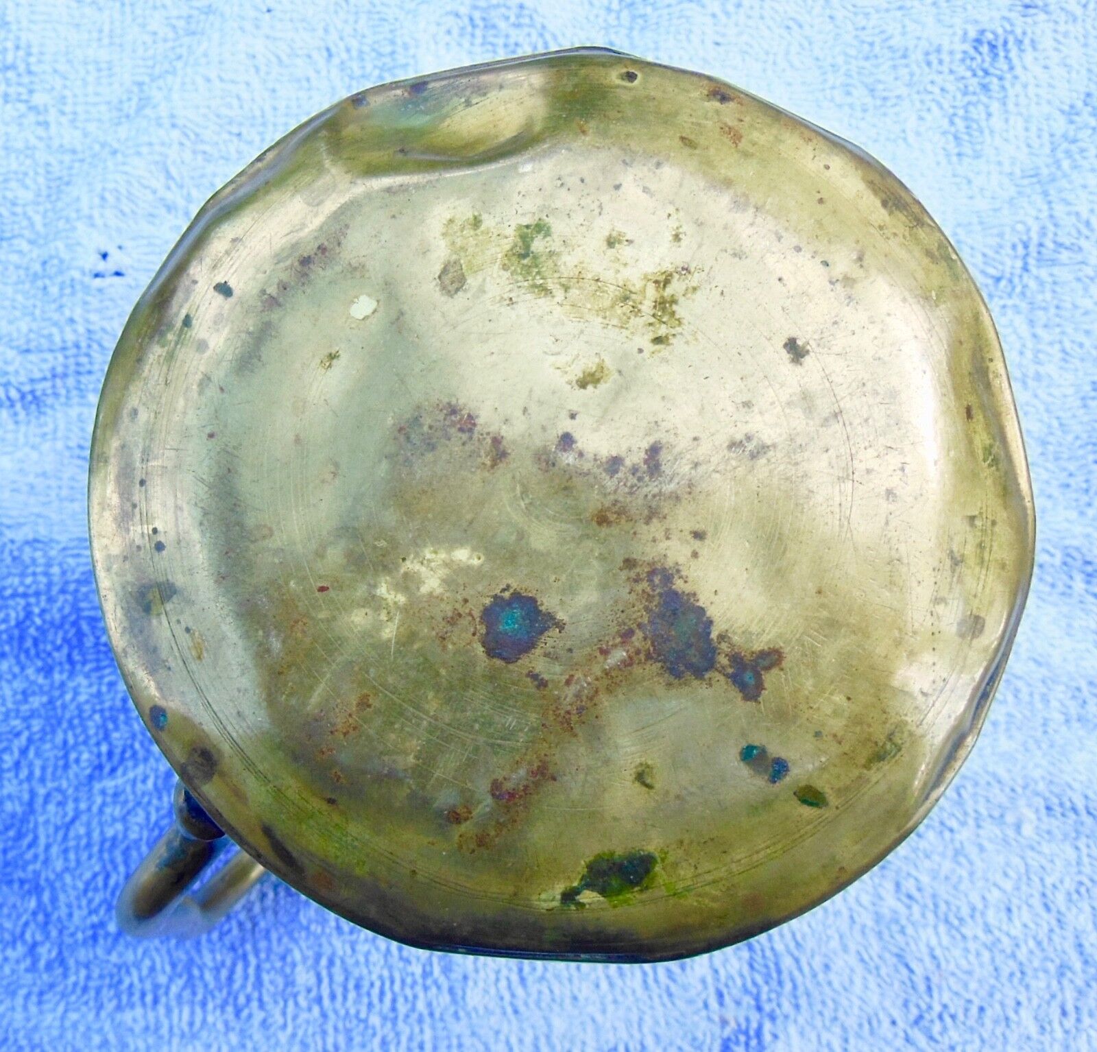 Copper pourer persian qajar calligraphy -islamic art