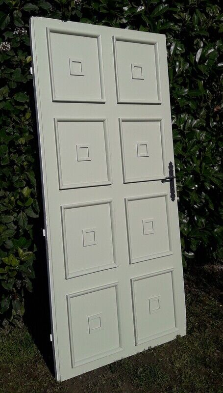 Door 207x99,5cm communication back panel molded