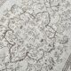 Tapis vintage classique 5x9 nuances de gris et de marron, 150x278 cm