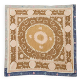 Vintage hand-embroidered tablecloth 140x156 cm
