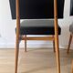Paire de chauffeuse midcentury
