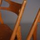 Chaises CH29 Sawbuck par Hans Wegner pour Carl Hansen & Son. Lot de 4