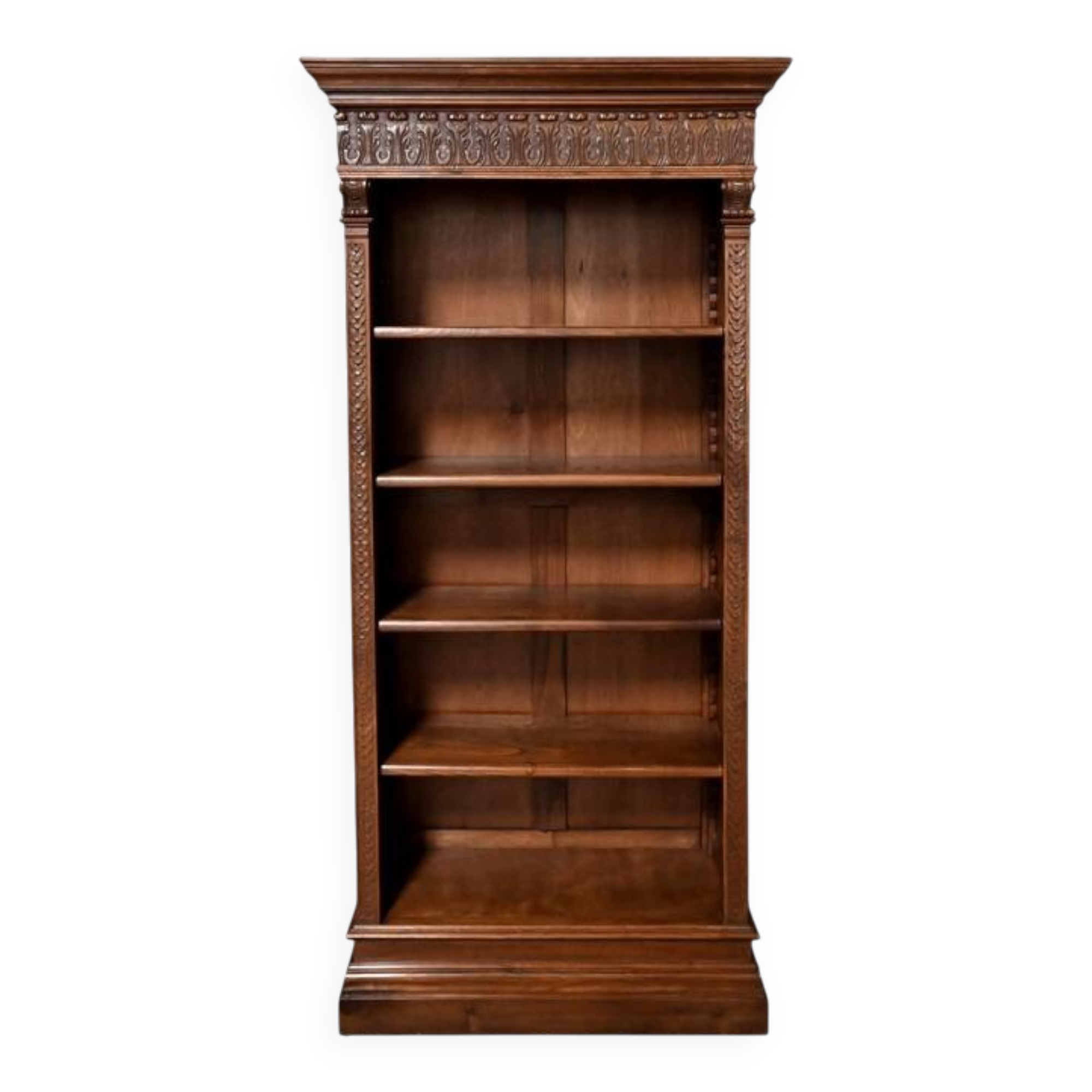Small Walnut Library – Early 20th Century
