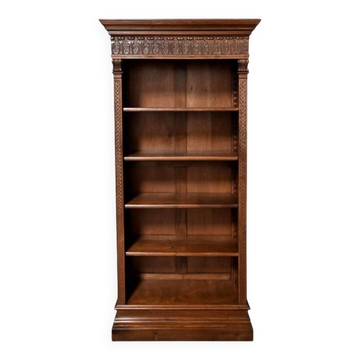 Petite Bibliothèque en Noyer – Début XXe
