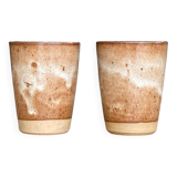 2 mugs en grès de Roger Jacques