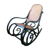 Rocking chair Thonet n°10 , 1908 original label