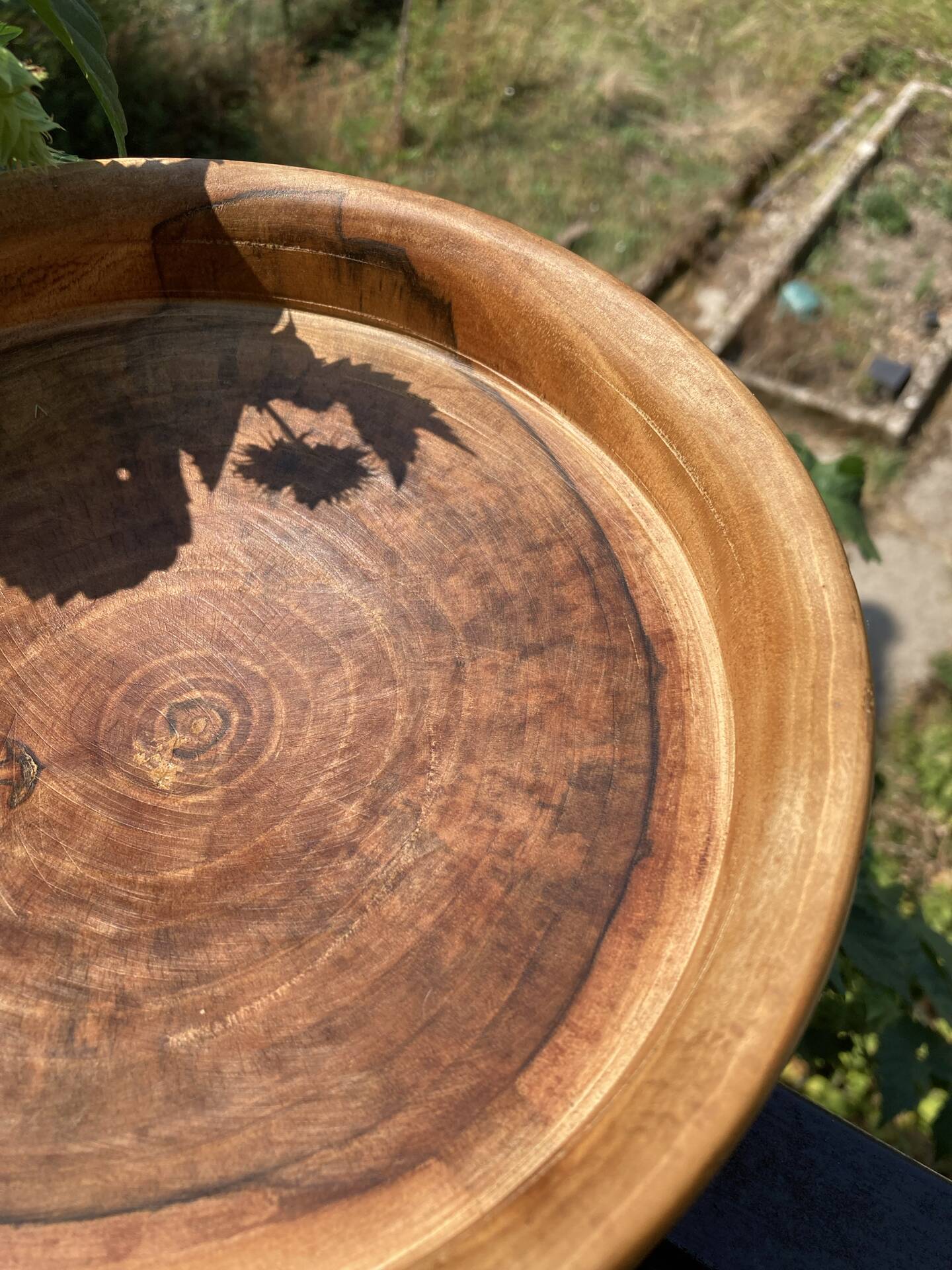 Bol en bois tourné artisanat Haut Marnais
