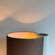 Pair of vintage table lamps, white and brown, “slim” by Gramigna for Quattrifolio, 1964 Italy