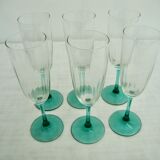 Set de 6 verres flûtes à champagne