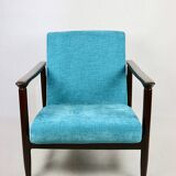 Fauteuil Blue Ocean GFM-142 attribué à Edmund Homa, années 1970