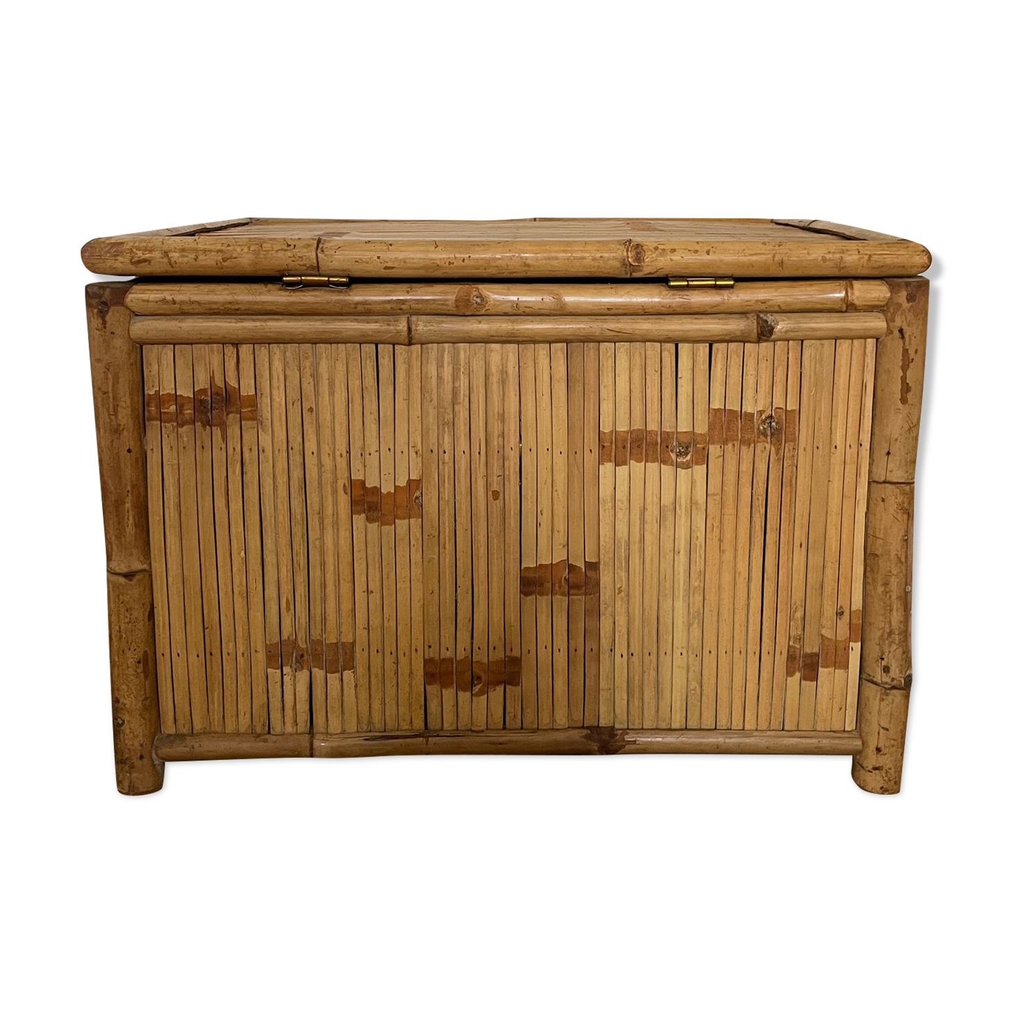 Bamboo storage chest, 1960