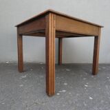 solid wood table