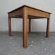 solid wood table