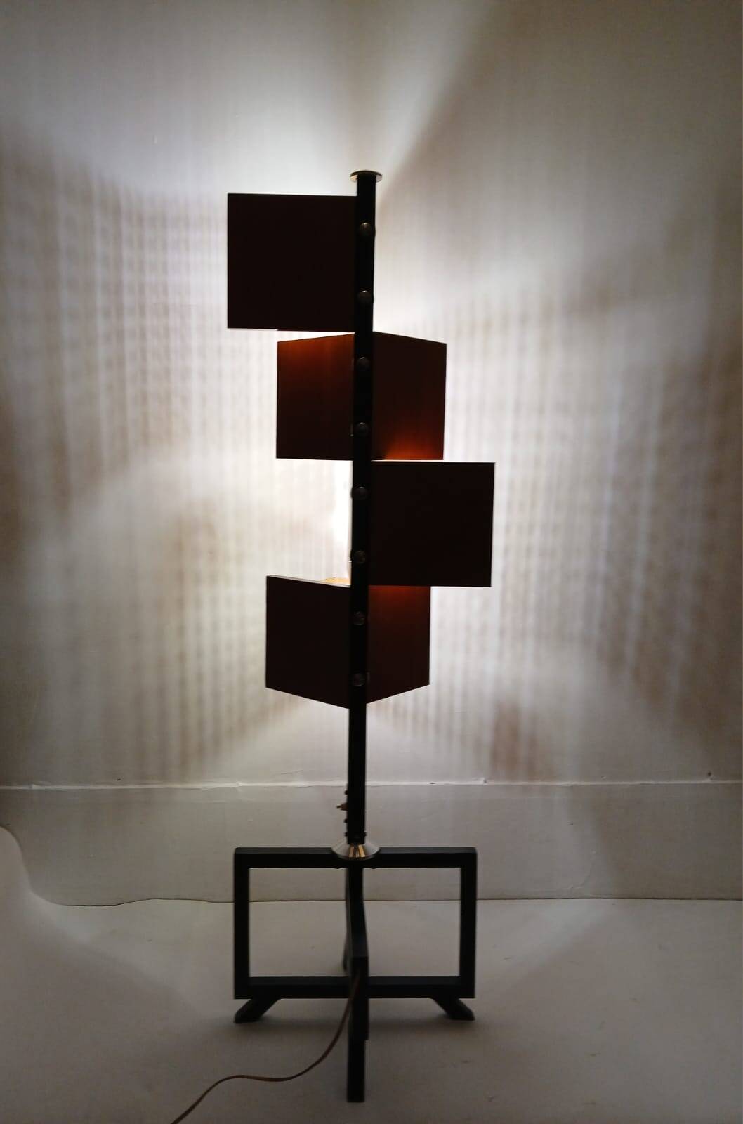 Rare modernist vintage floor lamp