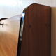 Teak wall-mounted secretary from the 50s / 60s