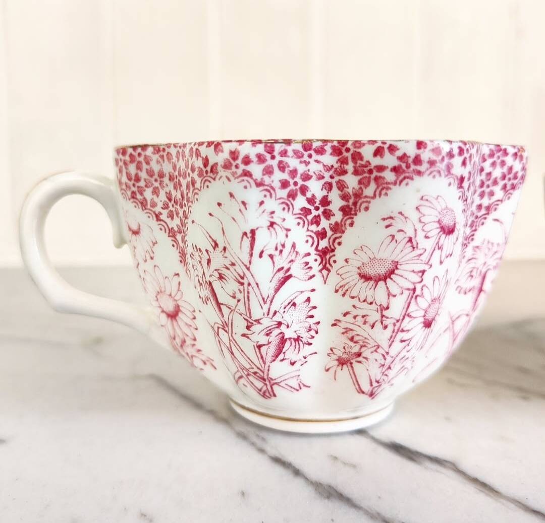 Two English porcelain cups