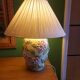 Slush lamp, hydrangea bouquet