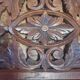 Wooden pediment
