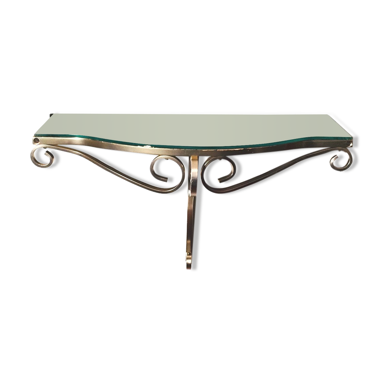 Console murale néoclassique "Hollywood Regency " 1950