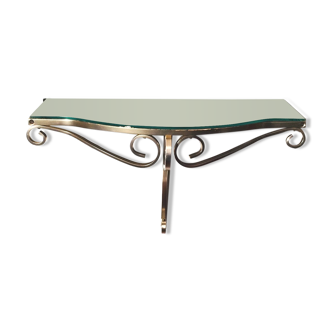 Neoclassical wall console "Hollywood Regency" 1950