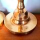 Pair of brass candlesticks