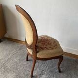 Chaise médaillon ancienne style Louis XVI