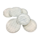Une suite de 12 assiettes plates Salins 1950