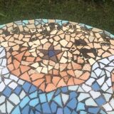 Concrete garden table