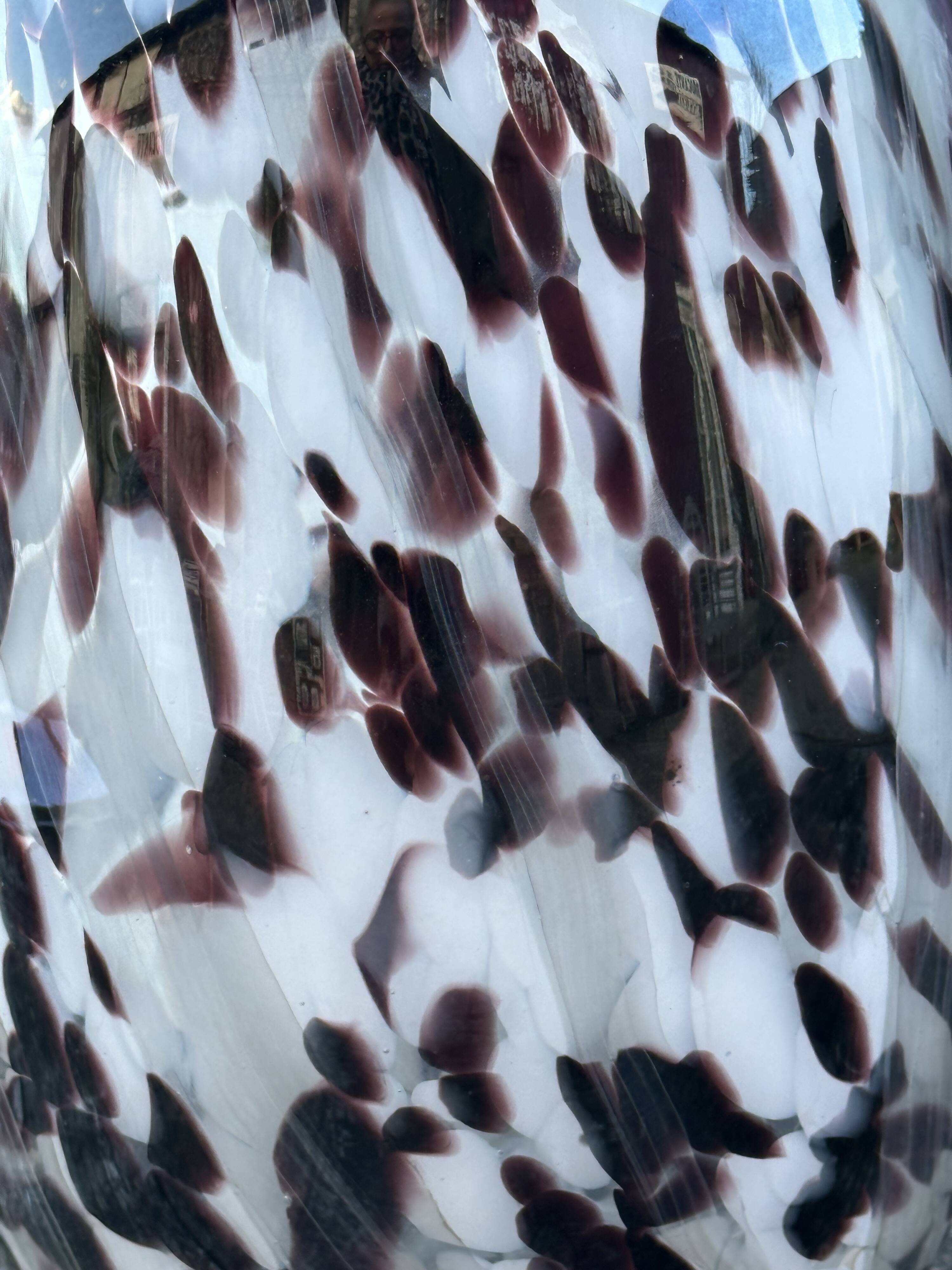 Murano glass vase Height 28 cm