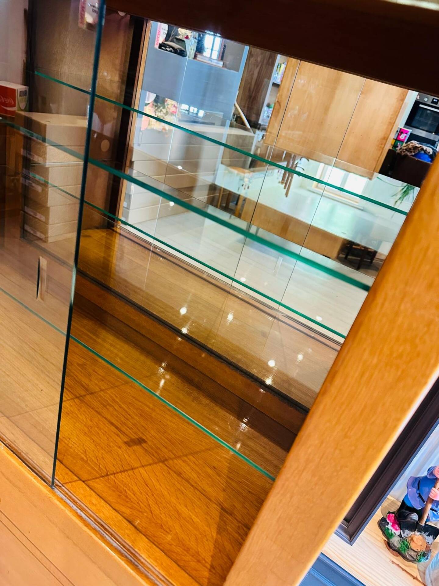 Vintage display cabinet