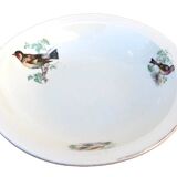 Old dish Decor Beaks and Feathers Pillivuyt France Deposited