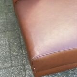 Vintage Leather Lounging Sofa by Prominent