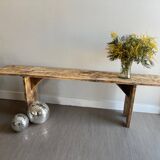 Banc de ferme en bois