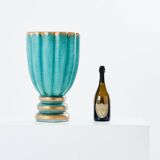 Gabriele Bicchioni large Italian ceramic vase circa 1930