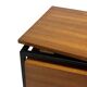 Meuble TV vintage petit format, placage teck, années 1960
